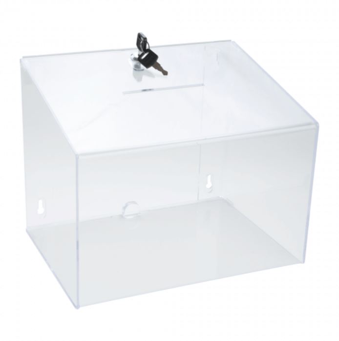 Large Suggestion Box with A4 Header and Lock From £57.50